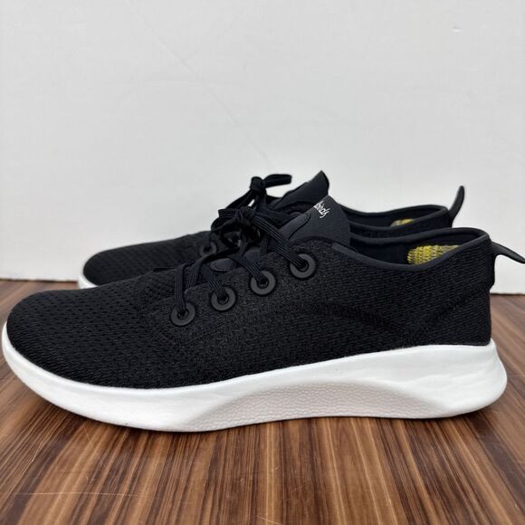 Allbirds Superlight Tree Runners White Black Athletic Running Shoes Mens Size 10 - Picture 2 of 9